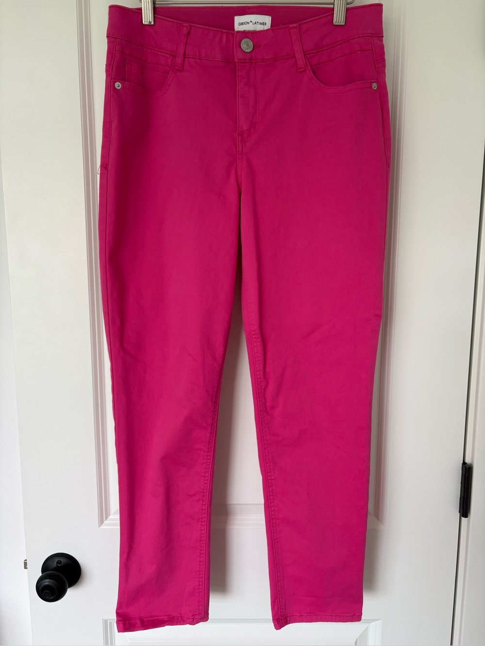 Gibson Latimer pink skinny leg pants - size 10